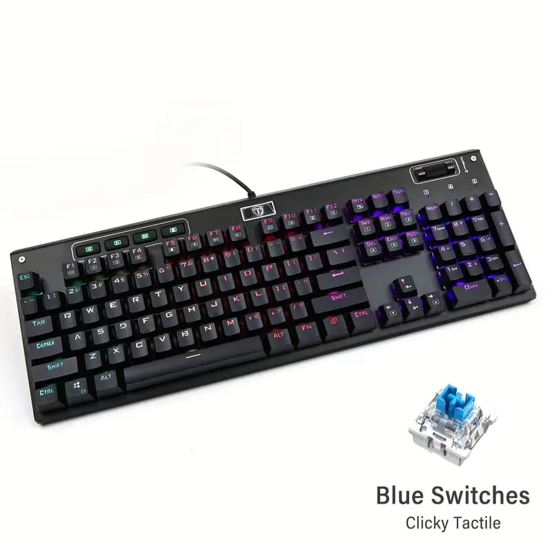 Full-Size RGB Backlit Mechanical Gaming Keyboard